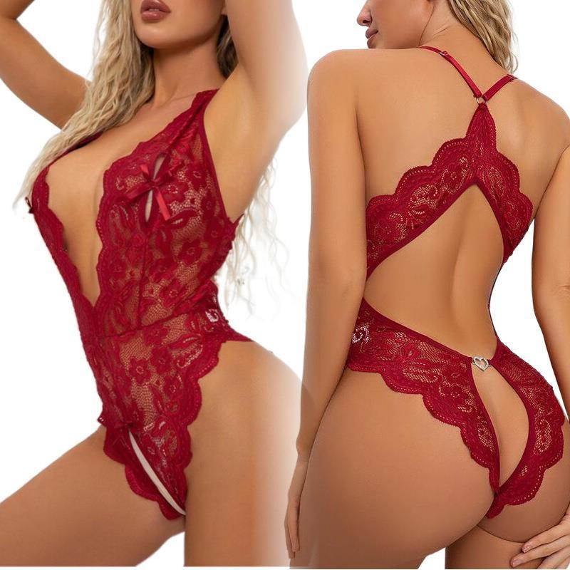 Scalloped Lace Teddy