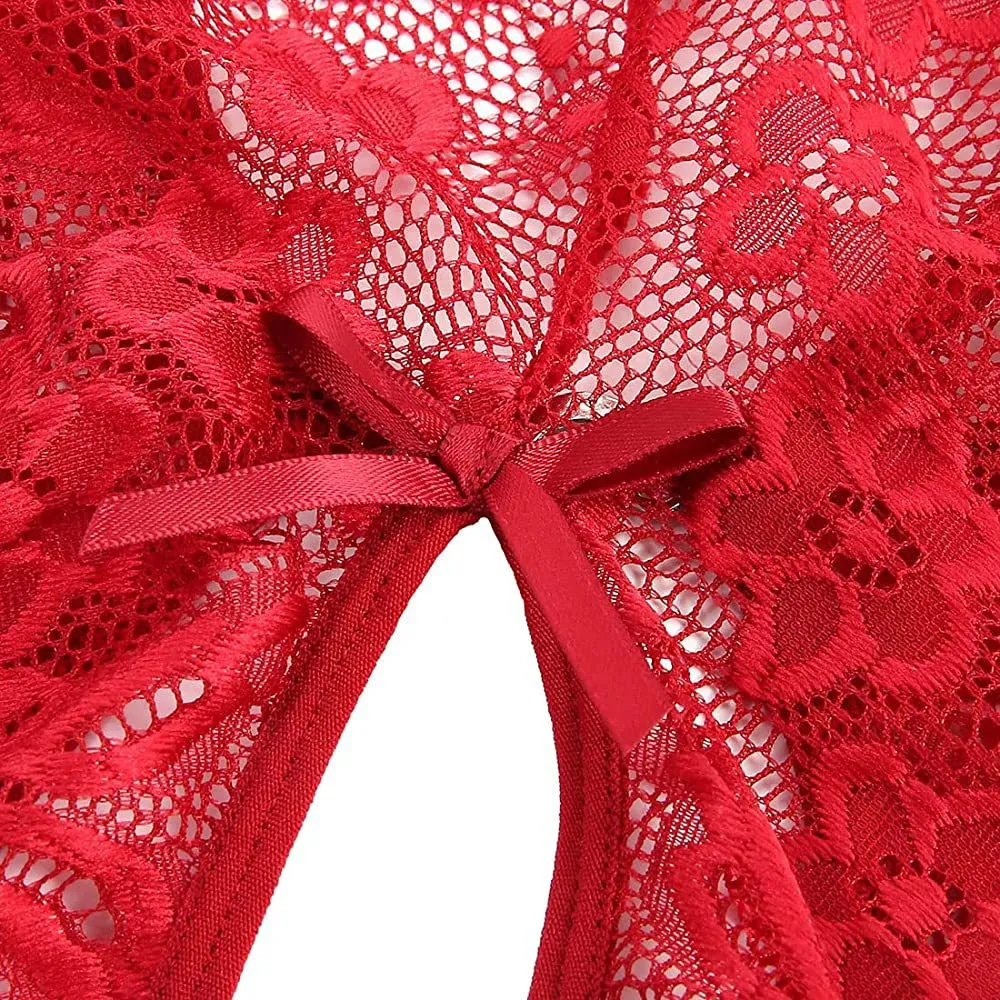 Scalloped Lace Teddy