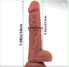 Hero True Feel 7.08 Inches Dildo