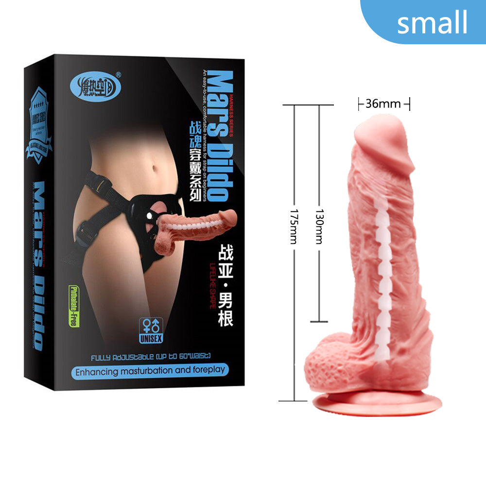 Fantasy Strap-On And Dildo Set