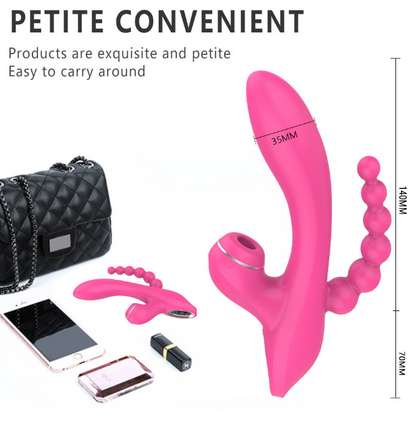 Triple, Multifunction Vibrator