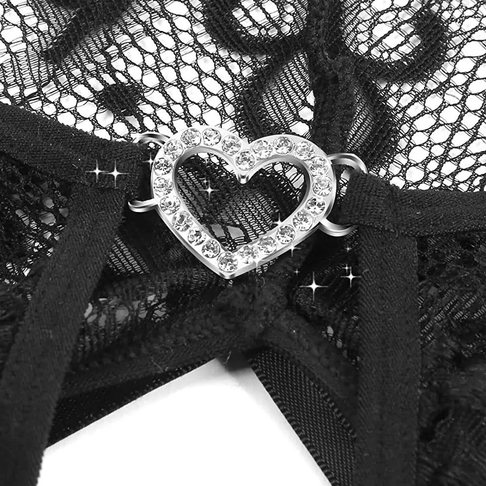 Scalloped Lace Teddy