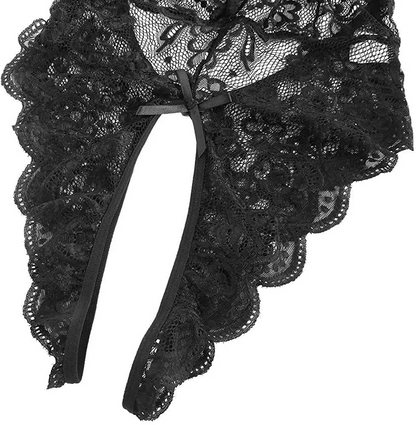 Scalloped Lace Teddy