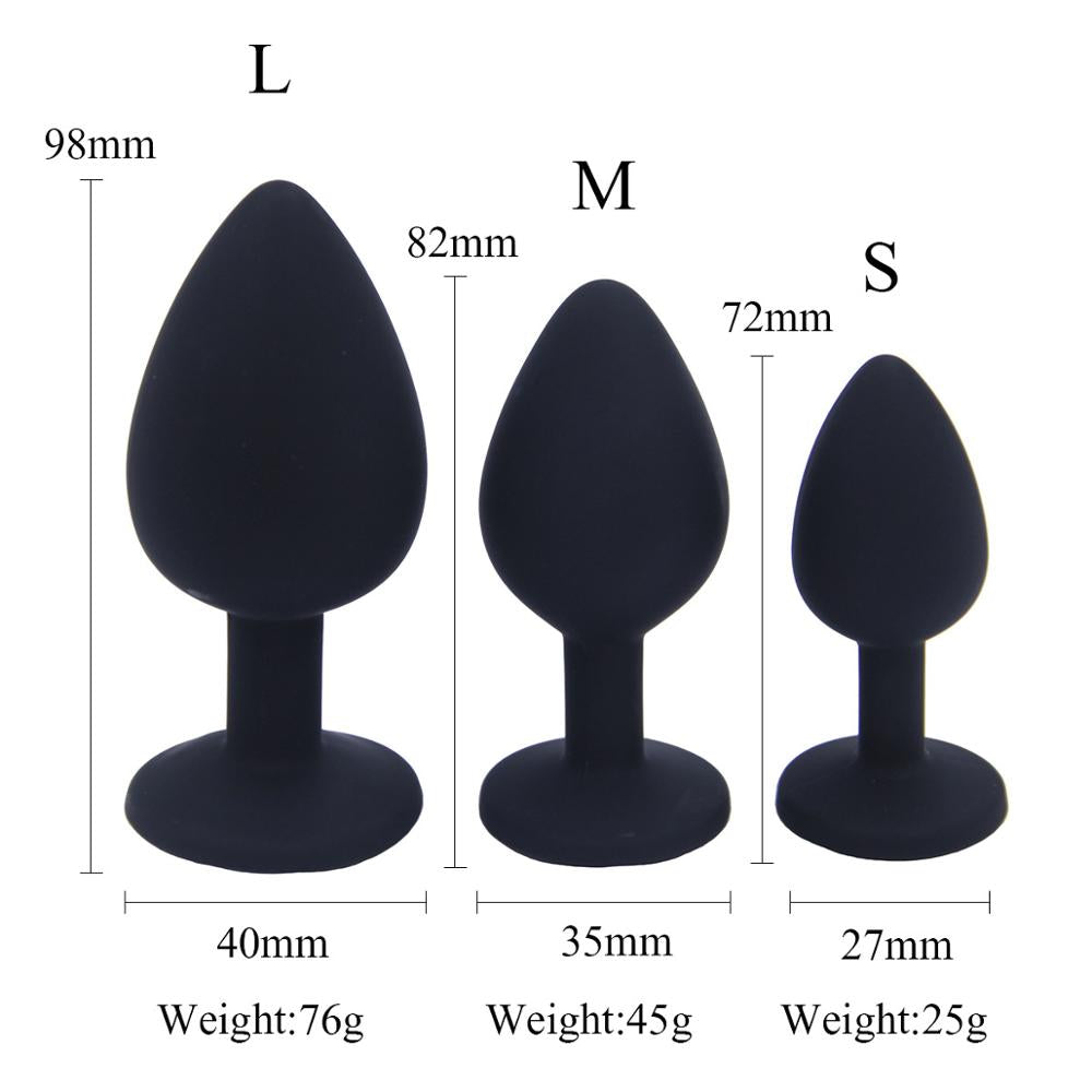 Anal Plug Set (3 Pieces)